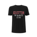 Schwarz - Front - Led Zeppelin - "Est 1968" T-Shirt für Herren-Damen Unisex