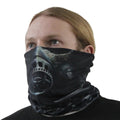 Schwarz - Back - Spiral Direct - "Bio Skull" Snood für Herren-Damen Unisex