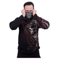 Schwarz-Grau - Side - Spiral Direct - "Twisted Skulls" Snood