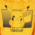 Gelb - Side - Pokemon - "Katakana" Kapuzenpullover für Herren-Damen Unisex