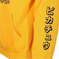 Gelb - Pack Shot - Pokemon - "Katakana" Kapuzenpullover für Herren-Damen Unisex