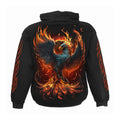 Schwarz - Back - Spiral Direct - "Ashes Reborn" Kapuzenpullover für Herren-Damen Unisex