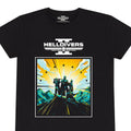 Schwarz - Back - Helldivers 2 - T-Shirt für Herren-Damen Unisex