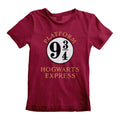 Rotbraun - Side - Harry Potter Kinder T-Shirt Hogwarts Express