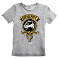 Grau meliert - Front - Harry Potter - "Comic Style" T-Shirt für Kinder