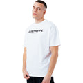 Weiß - Front - Hype - "JH" T-Shirt für Herren