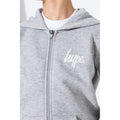 Grau - Lifestyle - Hype Kinder Kapuzenjacke mit Mini-Logo