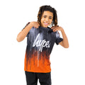 Orange-Schwarz-Weiß - Front - Hype - T-Shirt für Jungen