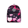 Schwarz-Pink - Front - Hype - Rucksack, Farbspritzer