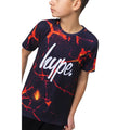 Schwarz-Rot-Weiß - Side - Hype - T-Shirt für Jungen