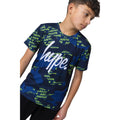 Blau-Grün - Side - Hype - T-Shirt Logo für Jungen