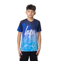 Blau-Weiß-Schwarz - Front - Hype - T-Shirt für Jungen