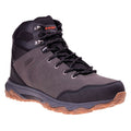 Dunkelgrau-Schwarz - Front - Hi-Tec - Herren Wanderschuhe "Havant", Wasserfest