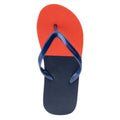 Mohnrot-Patriot Blau - Back - Aquawave - Kinder Flipflops "Roboor"