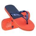 Mohnrot-Patriot Blau - Pack Shot - Aquawave - Kinder Flipflops "Roboor"