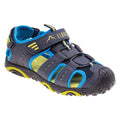 Marineblau-Blau-Limone - Front - Elbrus - Kinder Sandalen "Vindis"