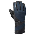 Schwarz-Salut Blau meliert - Side - Iguana - Herren Logo - Skihandschuhe "Richer"