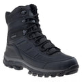 Schwarz-Dunkelgrau - Front - Elbrus - Herren Schneestiefel "Spike", Wasserfest