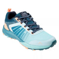 Himmelblau-Fliesenblau-Hellorange - Front - Elbrus - Damen Wanderschuhe "Noruta"