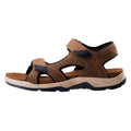 Dunkelbraun-Schwarz - Back - Hi-Tec - Herren Sandalen "Lucibel", Leder