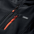 Schwarz- Würziges Orange-Asphaltgrau - Lifestyle - Elbrus - "Iver" Jacke Wasserfest für Damen