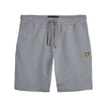 Grau meliert - Front - Lyle & Scott - Sweat-Shorts für Herren