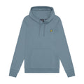 Nebelblau - Front - Lyle & Scott - Hoodie zum Überziehen für Herren