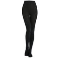 Schwarz - Side - Silky Mädchen 200 Denier Appearance Fleece-Leggings