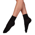 Schwarz - Front - Silky Dance - "Essentials" Ballettsocken für Damen