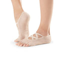 Nude - Back - Toesox - "Elle" Zehensocken für Damen