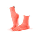 Orange - Front - Toesox - Zehensocken für Herren