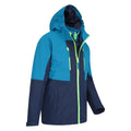 Blau - Lifestyle - Mountain Warehouse - "Ravine" Jacke, wasserfest für Kinder