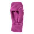 Pink - Back - Mountain Warehouse - Kinder Fäustlinge, Fleece Fingerlos