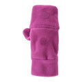 Pink - Side - Mountain Warehouse - Kinder Fäustlinge, Fleece Fingerlos