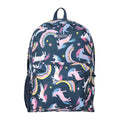 Dunkelblau - Pack Shot - Mountain Warehouse - Rucksack "Bookworm", Einhorn und Regenbogen, 20L Set