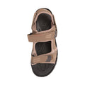 Braun - Side - Mountain Warehouse - Herren Sandalen "Z4", Synthetisches Wildleder