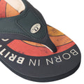 Leuchtend Orange - Lifestyle - Animal - Herren Flipflops "Jekyl", recyceltes Material