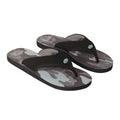 Mittelgrau - Front - Animal - Herren Flipflops "Jekyl", recyceltes Material