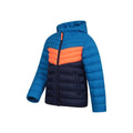 Marineblau - Side - Mountain Warehouse - "Seasons" Steppjacke für Kinder