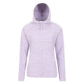 Violett - Front - Mountain Warehouse - "Lleyn II" Hoodie mit durchgehendem Reißverschluss für Damen