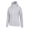 Grau - Side - Mountain Warehouse - "Lleyn II" Hoodie mit durchgehendem Reißverschluss für Damen