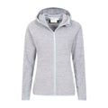 Grau - Pack Shot - Mountain Warehouse - "Lleyn II" Hoodie mit durchgehendem Reißverschluss für Damen