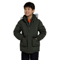 Grün - Front - Mountain Warehouse - "Ranger" Jacke Wasserbeständig für Kinder