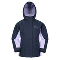 Marineblau - Front - Mountain Warehouse - "Shelly" Jacke, wasserfest für Kinder