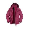 Pink - Side - Mountain Warehouse - "Fell" Jacke 3 in 1 für Kinder