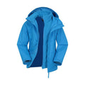 Kobaltblau - Side - Mountain Warehouse - "Fell" Jacke 3 in 1 für Kinder