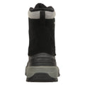 Schwarz - Back - Mountain Warehouse - Herren Schneestiefel "Snowdon Extreme", Wildleder