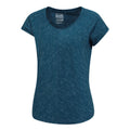 Dunkles Aquamarin - Side - Mountain Warehouse - "Retreat" T-Shirt für Damen