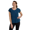 Dunkles Aquamarin - Pack Shot - Mountain Warehouse - "Retreat" T-Shirt für Damen