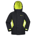 Schwarz - Back - Mountain Warehouse - Skijacke und Hosen Set für Kinder